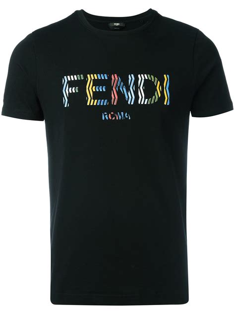 fendi roma t shirt uomo|Fendi t shirt original.